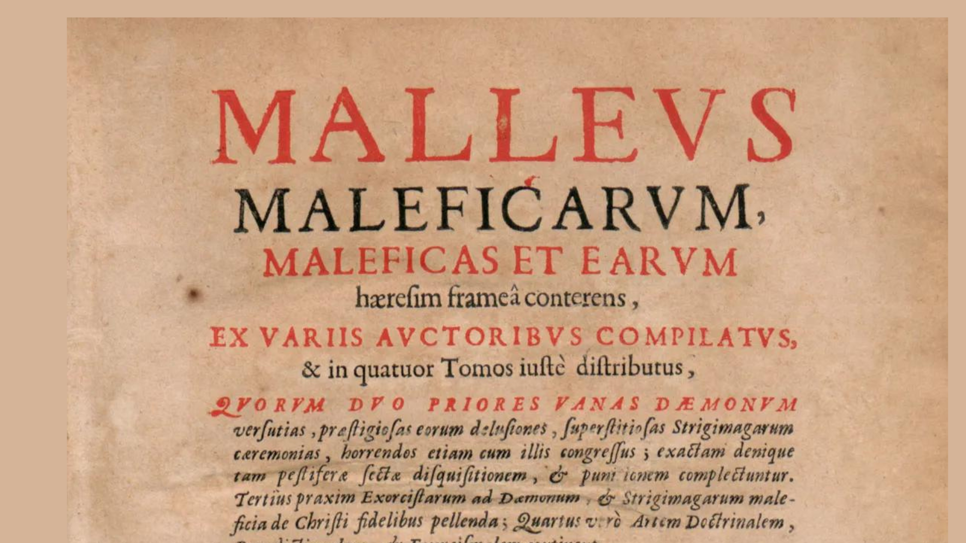 Malleus Maleficarum – Το Σφυρί Των Μαγισσών – μαίρη Τζέιν